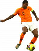 Georginio Wijnaldum football render