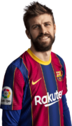 Gerard Pique football render