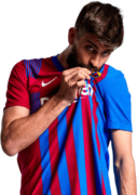 Gerard Pique football render