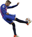 Gerard Pique football render