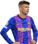 Gerard Pique football render