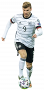 Timo Werner football render