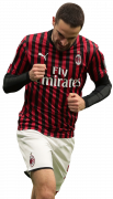 Giacomo Bonaventura football render