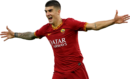 Gianluca Mancini football render