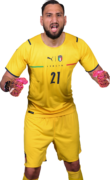 Gianluigi Donnarumma football render