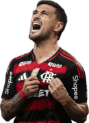 Giorgian De Arrascaeta football render