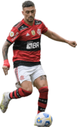 Giorgian de Arrascaeta football render