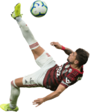 Giorgian De Arrascaeta football render