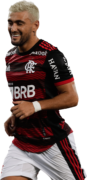 Giorgian De Arrascaeta football render