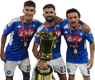 Giovanni Di Lorenzo, Elseid Hysaj & Mário Rui