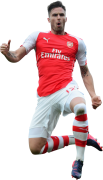 Olivier Giroud football render