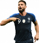 Olivier Giroud football render