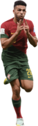 Gonçalo Ramos football render