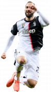 Gonzalo Higuain football render