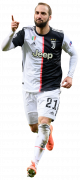 Gonzalo Higuain football render