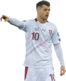 Granit Xhaka football render