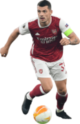 Granit Xhaka football render