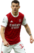 Granit Xhaka football render