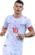 Granit Xhaka football render