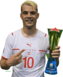 Granit Xhaka football render