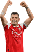 Granit Xhaka football render