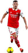 Granit Xhaka football render