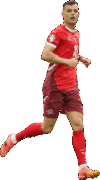Granit Xhaka football render
