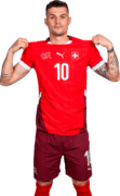Granit Xhaka football render
