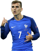 Antoine Griezmann football render