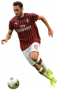 Hakan Calhanoglu football render