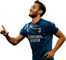 Hakan Calhanoglu football render