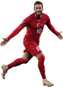 Hakan Calhanoglu football render