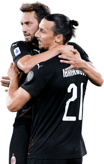 Hakan Calhanoglu & Zlatan Ibrahimovic