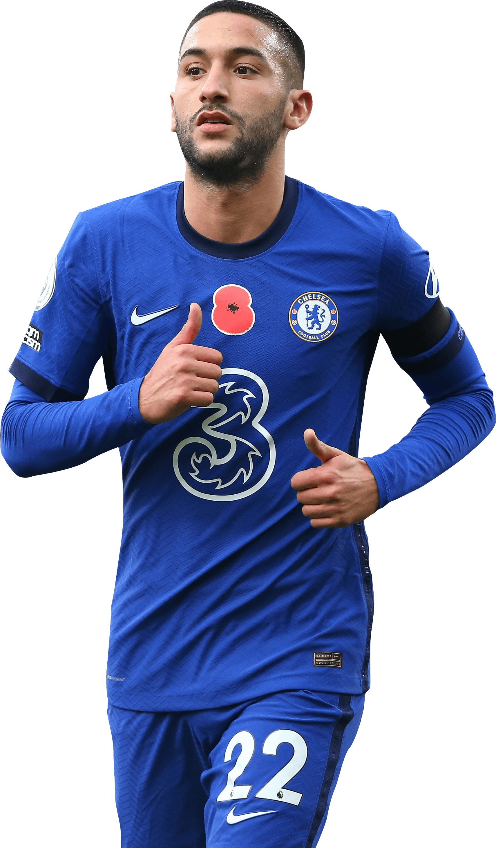 Hakim Ziyech football render - 75216 - FootyRenders