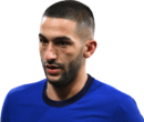 Hakim Ziyech football render