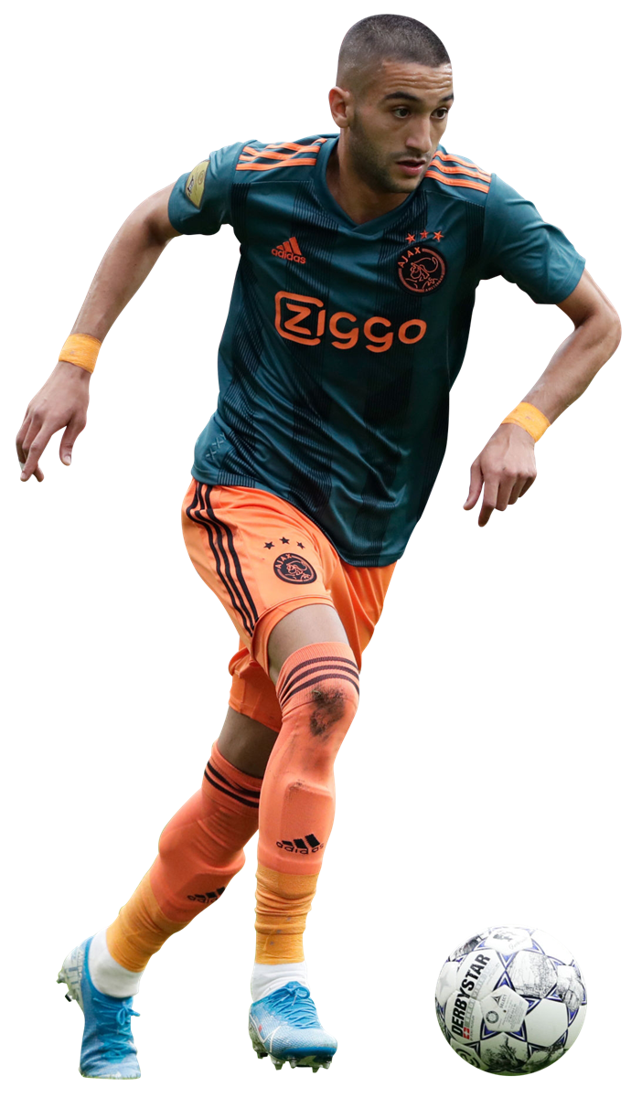 Hakim Ziyech football render - 33102 - FootyRenders