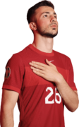 Halil Dervisoglu football render