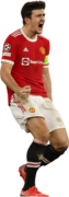 Harry Maguire football render