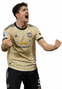 Harry Maguire football render