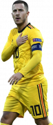 Eden Hazard football render