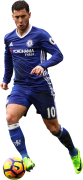 Eden Hazard football render