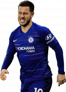 Eden Hazard football render