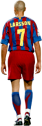 Henrik Larsson football render