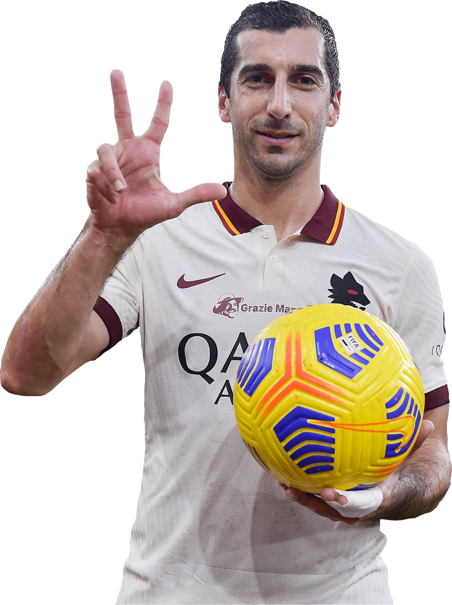 Henrikh Mkhitaryan football render - FootyRenders