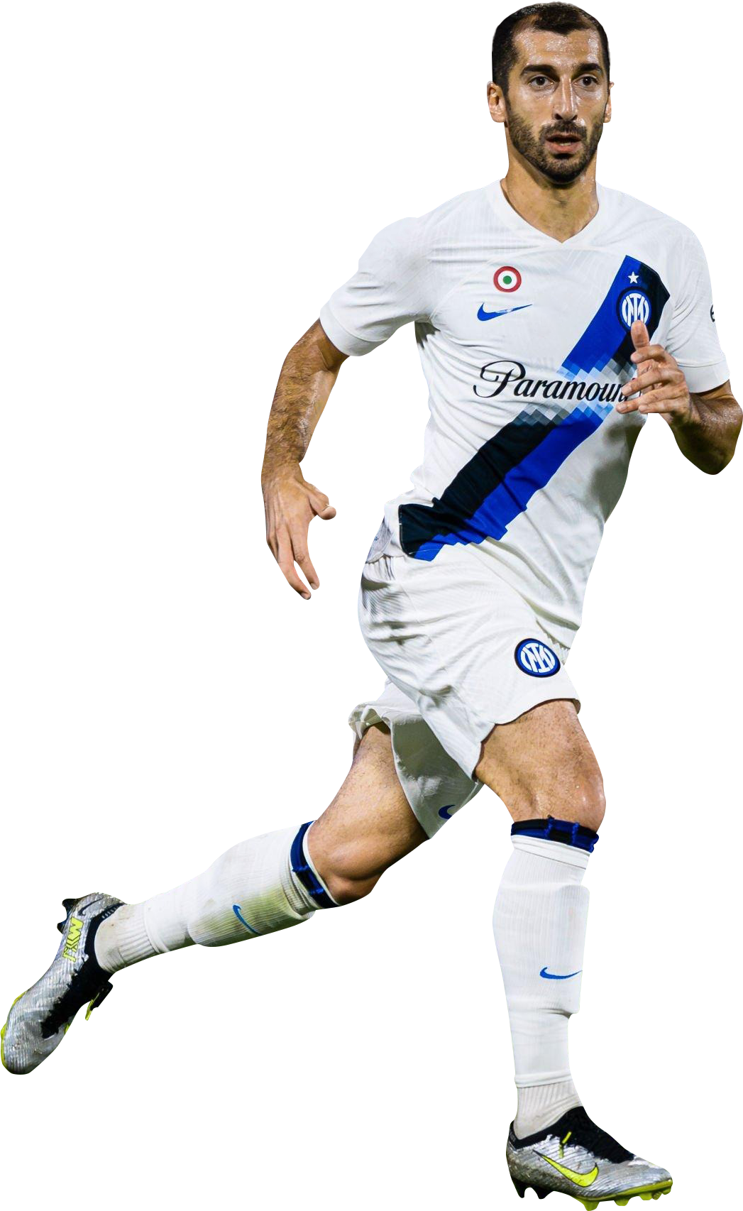 Henrikh Mkhitaryan Inter football render - FootyRenders