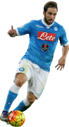 Gonzalo Higuain football render