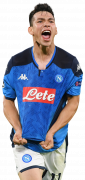 Hirving Lozano football render