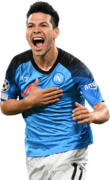 Hirving Lozano football render