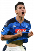 Hirving Lozano football render