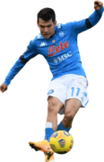 Hirving Lozano football render